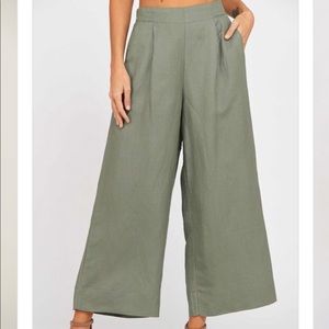 Sage Gaucho Pants